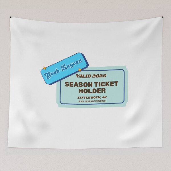 Item preview, Goob Lagoon Season Ticket Holder designed and sold by lyndseymakesstufflol.