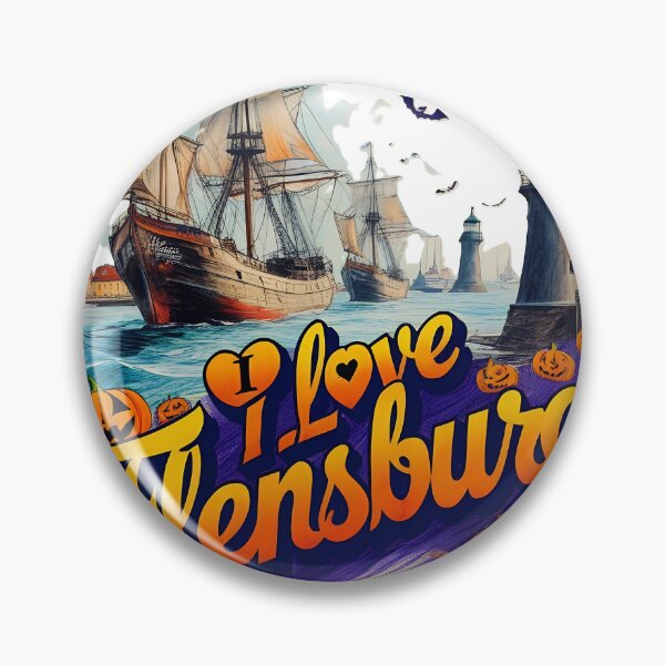 Item preview, Flensburg Ostsee Halloween  designed and sold by Khala.