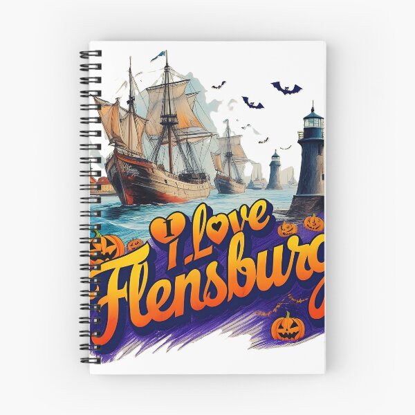 Item preview, Flensburg Ostsee Halloween  designed and sold by Khala.