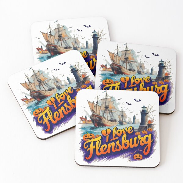 Item preview, Flensburg Ostsee Halloween  designed and sold by Khala.
