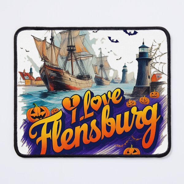Item preview, Flensburg Ostsee Halloween  designed and sold by Khala.