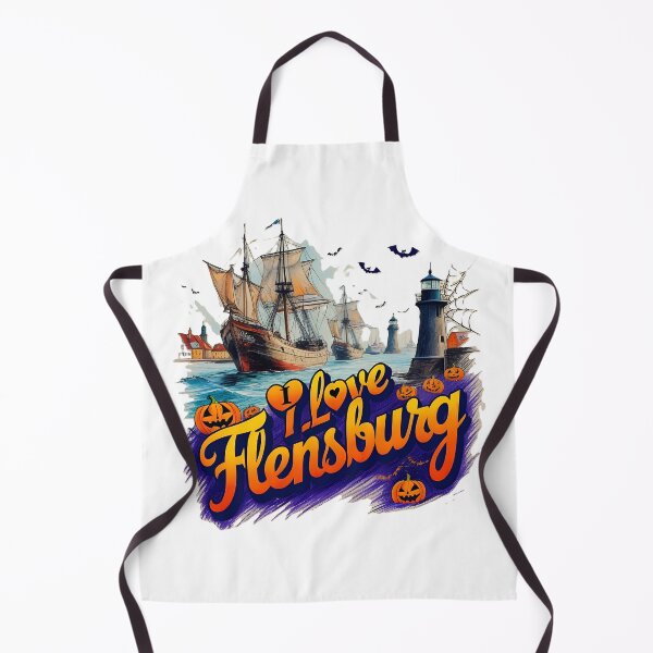 Item preview, Flensburg Ostsee Halloween designed and sold by Khala.
