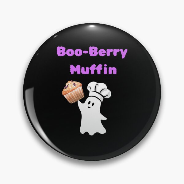 Item preview, Blue berry muffin Halloween, ghost with muffin, Boo Halloween  designed and sold by ClickATee Store .