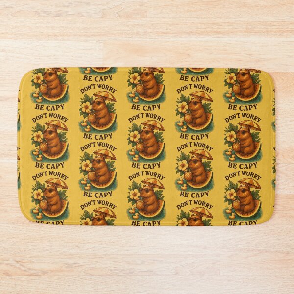 Item preview, Funny greater capybara quote Dont Worry Be Capy designed and sold by LuxeGraphix.