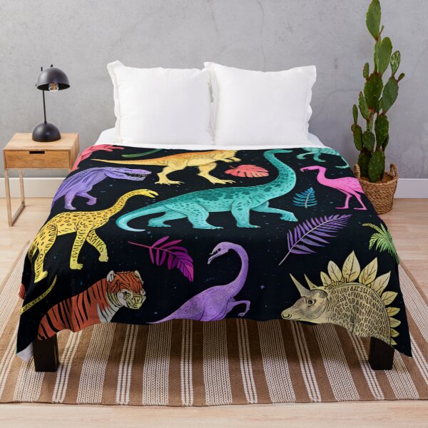 Item preview, Colorful Dinosaur Illustration – Vibrant Prehistoric Animal Art designed and sold by aminz4.