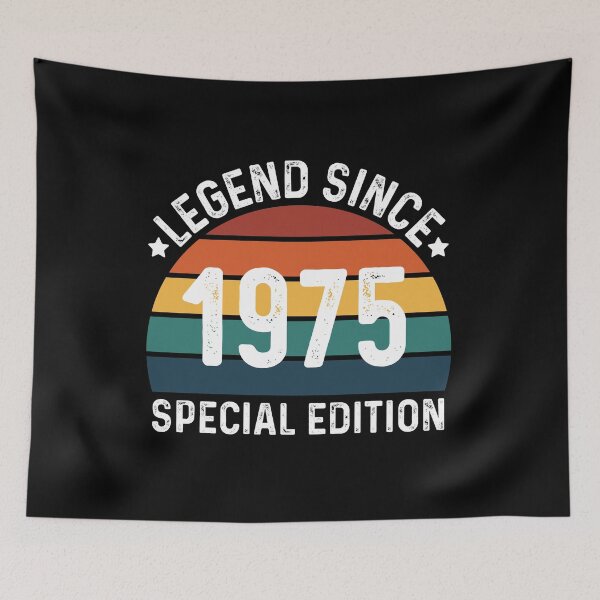 Item preview, Legend Since 1975 - Vintage Retro Special Edition Birthday  designed and sold by Shape Snip Studio.