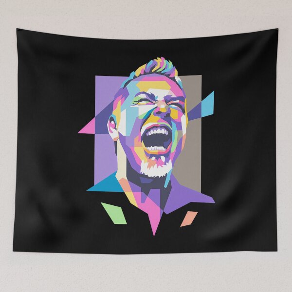 Item preview, James Hetfield In Wpap designed and sold by HalQuitzon.