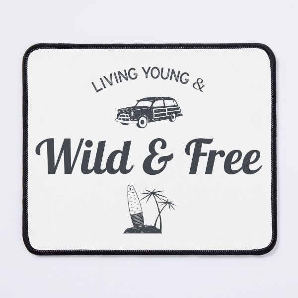 Item preview, Living Young & Wild & Free designed and sold by ash + orbit co..