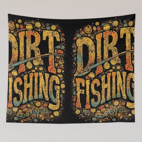 Item preview, Dirt fishing in a whirlwind of coins and treasures. designed and sold by Piotrek0001.