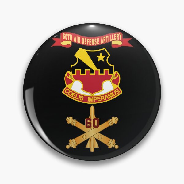 Item preview, Army - 60th Air Defense Artillery w Number Br - DUI - Ribbon X 300 designed and sold by Military Insignia Products.