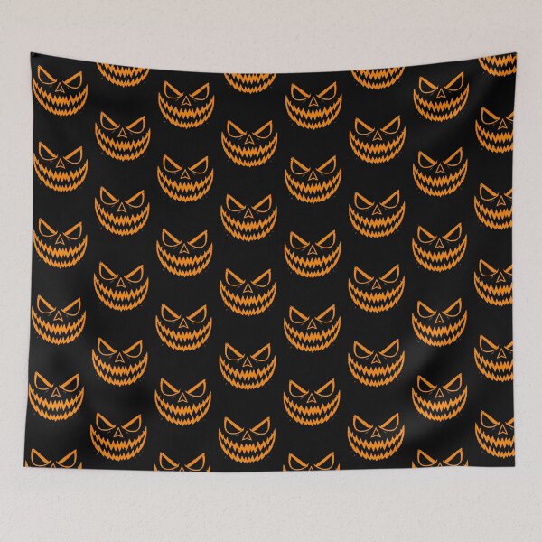 Item preview, Laughing in the Dark Scary Pumpkin Face designed and sold by SnappyPNG.