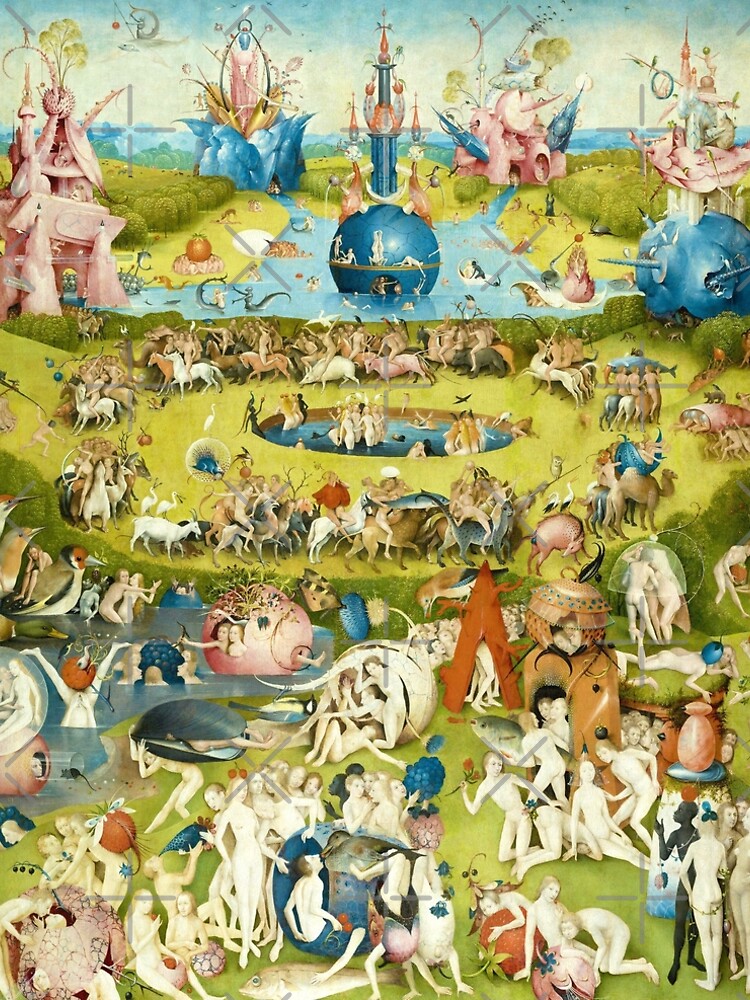 HD Garden of Earthly Delights, by Hieronymus Bosch HIGH DEFINITION by mindthecherry