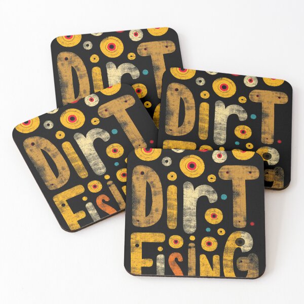Item preview, Abstract dirt fishing full of colorful buried targets. designed and sold by Piotrek0001.