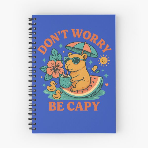 Item preview, Funny greater capybara quote Dont Worry Be Capy designed and sold by LuxeGraphix.