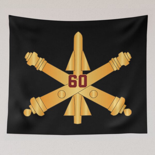 Item preview, Army - 60th Air Defense Artillery w Number Br wo Txt X 300 designed and sold by Military Insignia Products.
