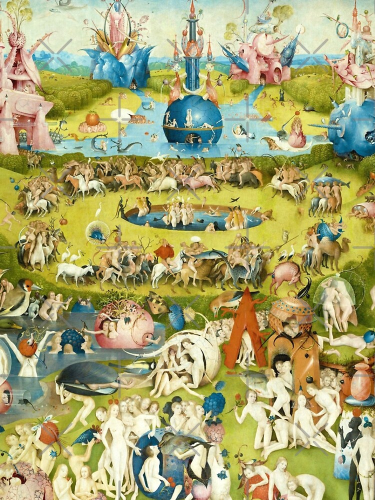 HD Garden of Earthly Delights, by Hieronymus Bosch HIGH DEFINITION by mindthecherry