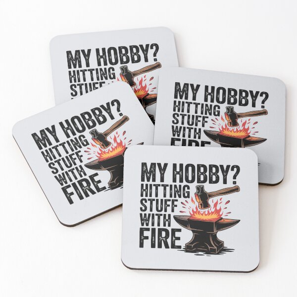 Item preview, My Hobby? Hitting Stuff With Fire designed and sold by Jollys-ArtShop.