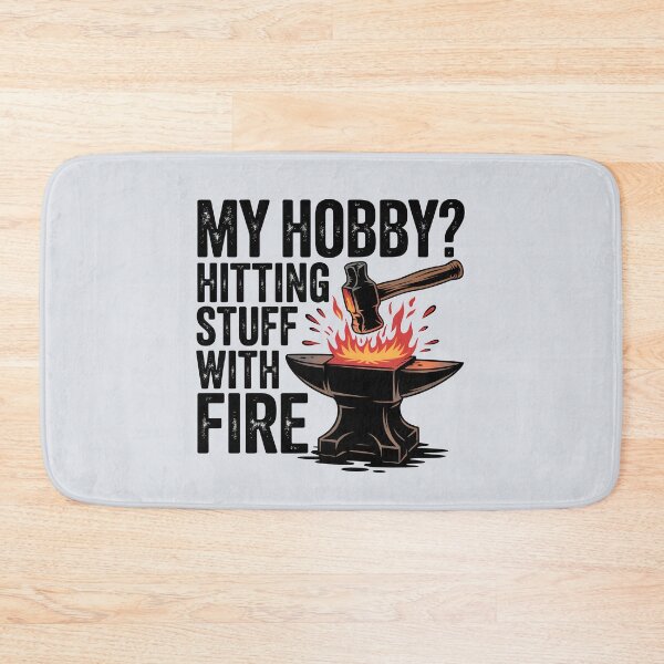 Item preview, My Hobby? Hitting Stuff With Fire designed and sold by Jollys-ArtShop.