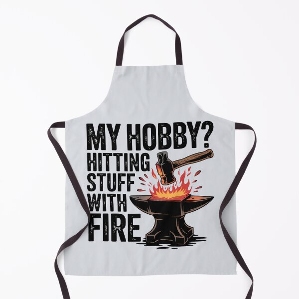 Item preview, My Hobby? Hitting Stuff With Fire designed and sold by Jollys-ArtShop.