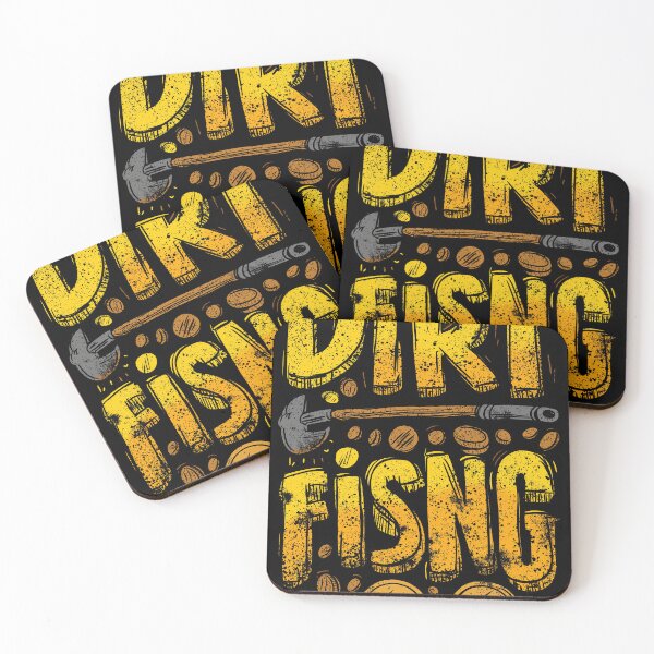 Item preview, Dirt fishing with a wrench and scattered old coins. designed and sold by Piotrek0001.