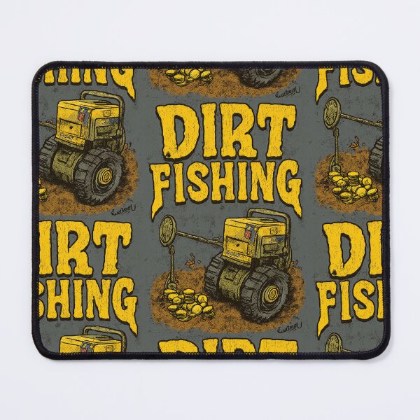 Item preview, Dirt fishing with a small treasure hunting machine. designed and sold by Piotrek0001.