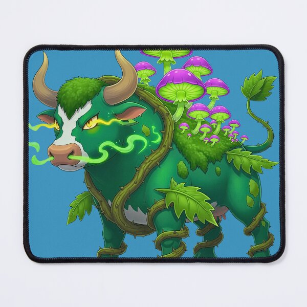 Item preview, Mystical Forest Bull | Fantasy Nature Creature designed and sold by E-SarnEdge.