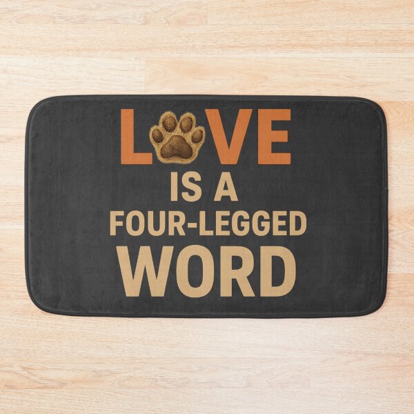 Item preview, Love Is A Four-Legged Word designed and sold by AdelStore.