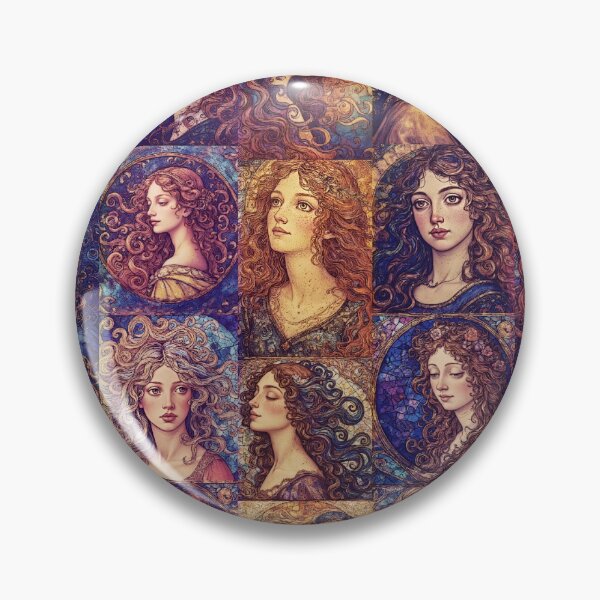 Item preview, A Pre Raphaelite Sisterhood  designed and sold by Lisa Marie Mercer.