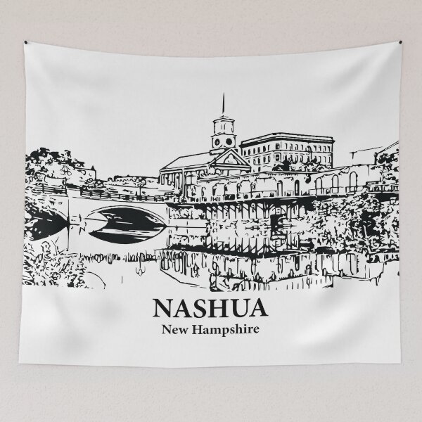 Item preview, Nashua - New Hampshire designed and sold by Lakeric Cityscapes.