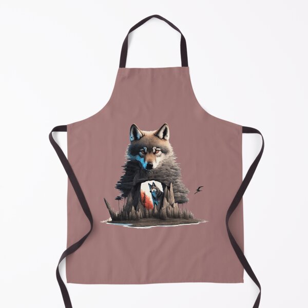 Item preview, Wolf in the Wild Forest designed and sold by Pawsomeprints59.