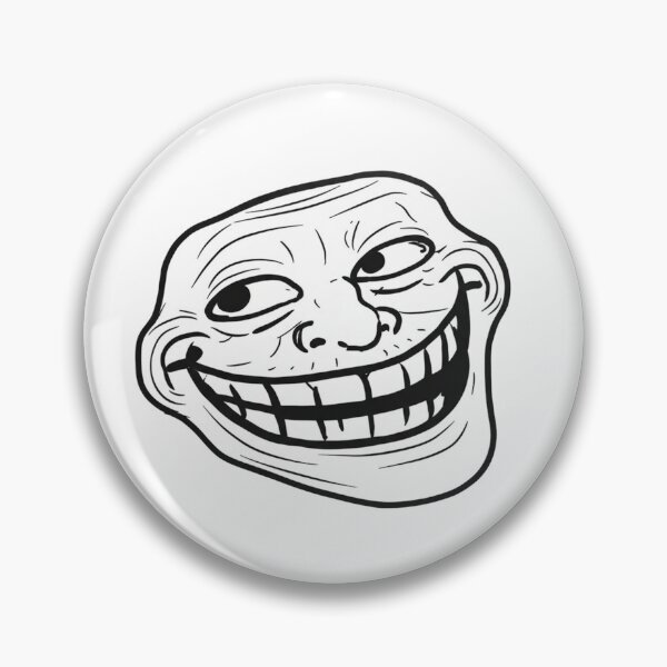 Item preview, Troll Face, Silly face  designed and sold by That Store With the Fun Stuff.