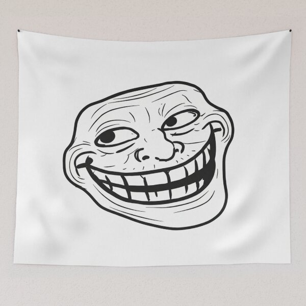 Item preview, Troll Face, Silly face  designed and sold by That Store With the Fun Stuff.
