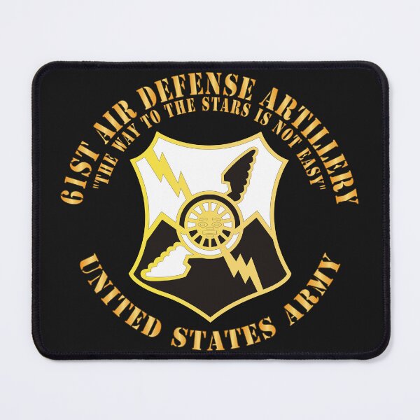 Item preview, Army - 61st Air Defense Artillery - The Way To the Stars Is Not Easy - DUI, US Army X 300 designed and sold by Military Insignia Products.