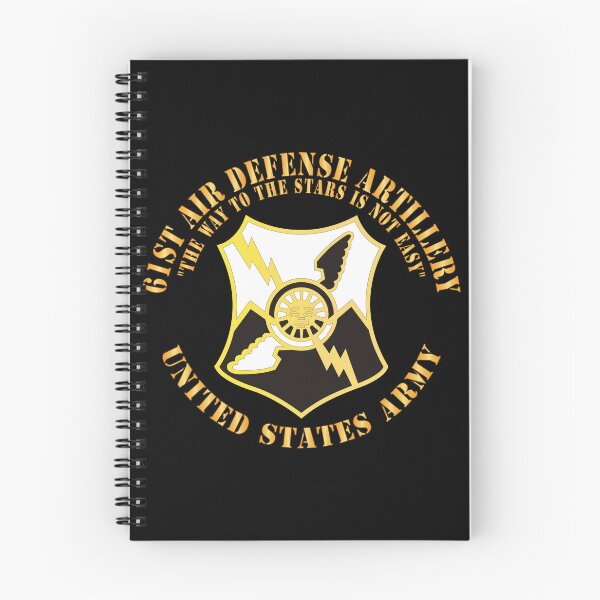 Item preview, Army - 61st Air Defense Artillery - The Way To the Stars Is Not Easy - DUI, US Army X 300 designed and sold by Military Insignia Products.