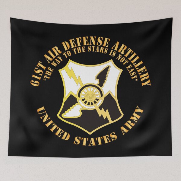 Item preview, Army - 61st Air Defense Artillery - The Way To the Stars Is Not Easy - DUI, US Army X 300 designed and sold by Military Insignia Products.