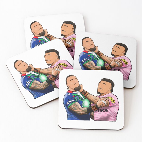 Item preview, BASH BROTHERS JAMES FISHER HARRIS MOSES LEOTA NRL RUGBY LEAGUE designed and sold by WoodenSpoonerss.