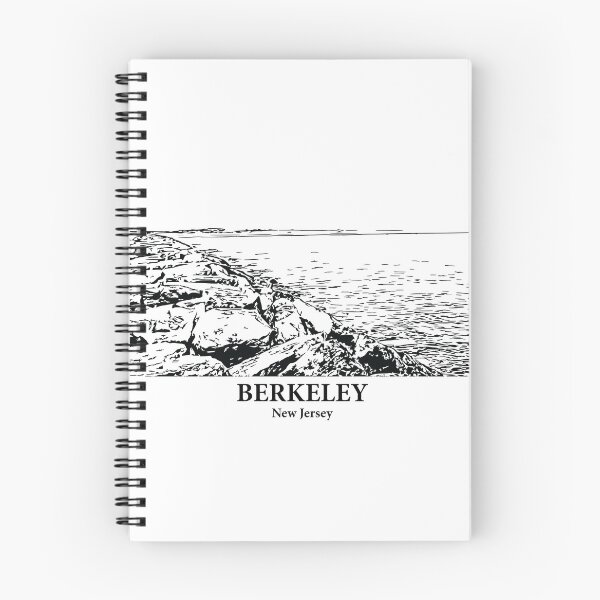 Aperçu de l'œuvre Berkeley - New Jersey créée et vendue par Lakeric Cityscapes.