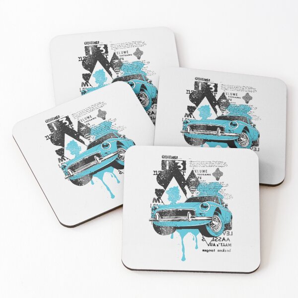 Item preview, Light blue car at high speed, high risk designed and sold by Joncasmiart.