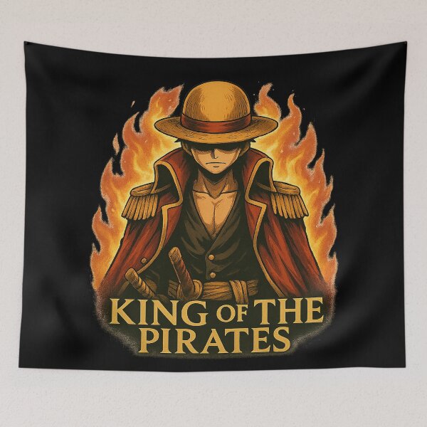 Item preview, Luffy the Pirate King – Epic Anime Design designed and sold by FXFandomFactory.