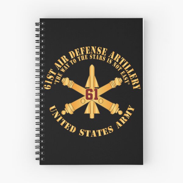 Item preview, Army - 61st Air Defense Artillery - The Way To the Stars Is Not Easy - Number Branch - US Army X 300 designed and sold by Military Insignia Products.