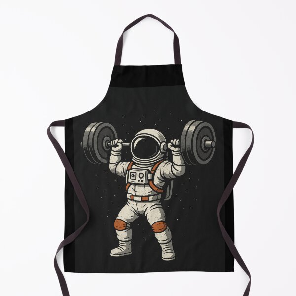 Item preview, Weightlifting Astronaut designed and sold by EntropyCo..