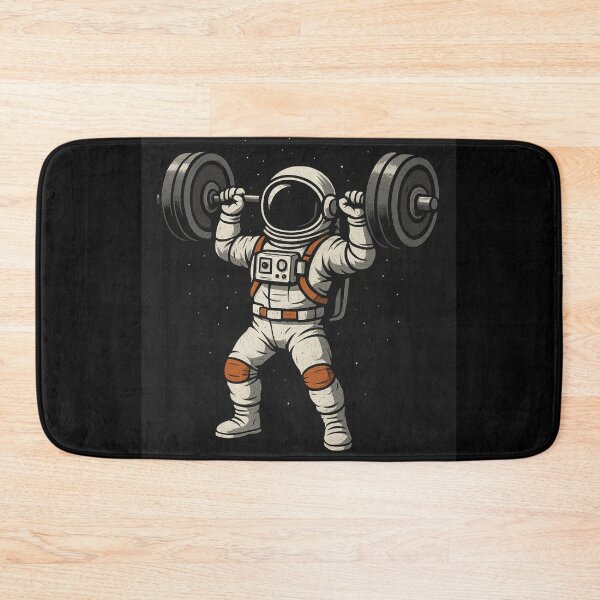 Item preview, Weightlifting Astronaut designed and sold by EntropyCo..