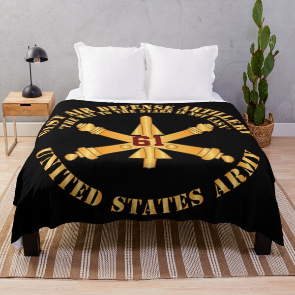 Item preview, Army - 61st Air Defense Artillery - The Way To the Stars Is Not Easy - Number Branch - US Army X 300 designed and sold by Military Insignia Products.