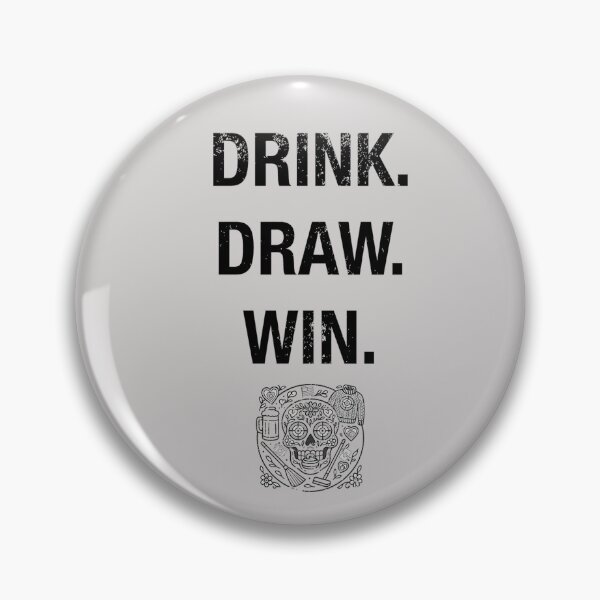 Item preview, Curling Coach Says - Drink. Draw. Win. designed and sold by leftbutton.