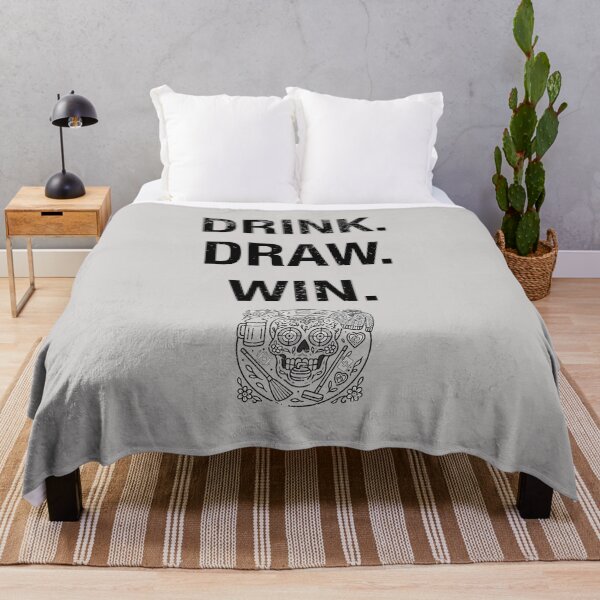 Item preview, Curling Coach Says - Drink. Draw. Win. designed and sold by leftbutton.