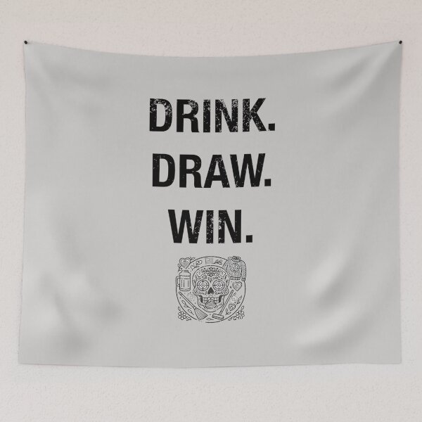 Item preview, Curling Coach Says - Drink. Draw. Win. designed and sold by leftbutton.