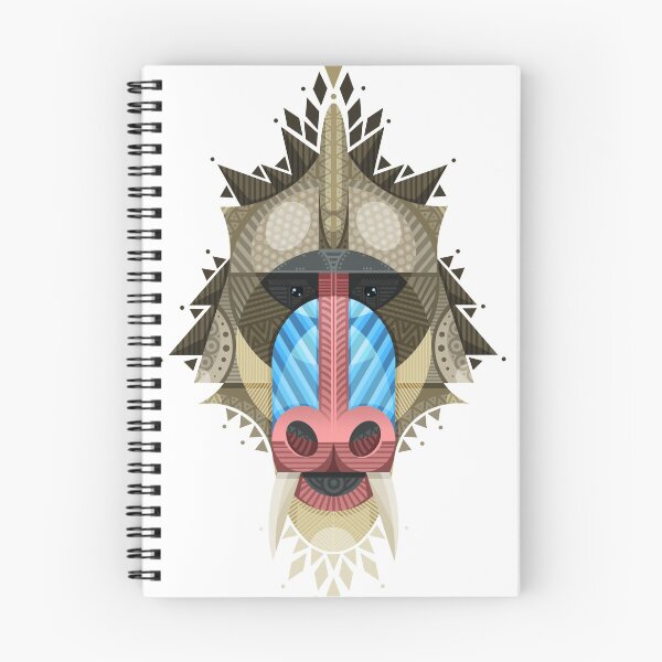 Item preview, Geometric Mandrill designed and sold by AleksaDT.