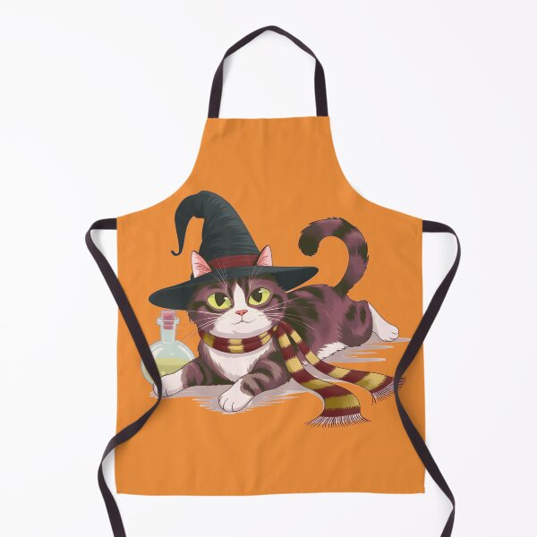 Item preview, Cat the brave - wizard and witch familiar designed and sold by MrHide.
