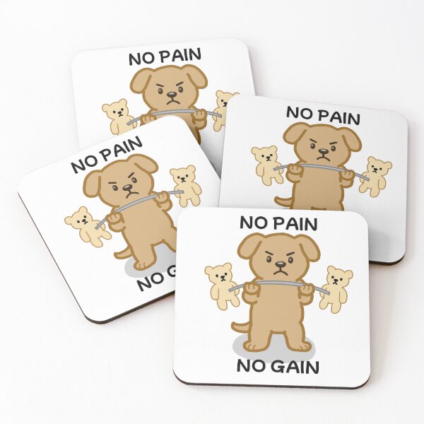 Item preview, Copy of No Pain No Gain Nutria designed and sold by toni-aguilar22.
