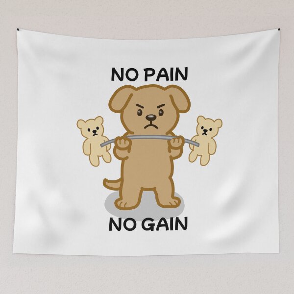 Item preview, Copy of No Pain No Gain Nutria designed and sold by toni-aguilar22.